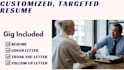 create personalized attention grabbing resume cover  thank letter  follow up