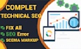 fix SEO issues crawl index errors and full site audit