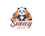 make and remodel a special, original panda logo or symbol