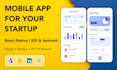 build your startup mobile app using react native for android and ios