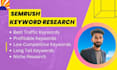 do detailed semrush and ahrefs keyword research for SEO