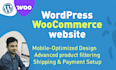 build ecommerce website using woocommerce online store