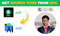 professionally convert apk to android studio project full code extraction