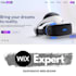create a modern and responsive website using wix cms