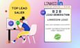 provide lead generation email list contact list using linkedin sales navigator