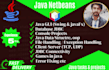 do swing gui,jframe, javafx and java console programming