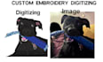 digitize image for embroidery, logo and patches in dst files emb design few hour