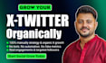 grow your x twitter with organic promotion