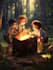 create pixar children story book illustration and children story book for KDP