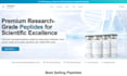 build peptide wocommerce website, peptide website, supplement website, peptide