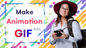 animated banner design and GIF ad creation