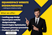 design and redesign modern and professional squarespace ecommerce website