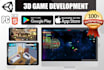 develop unity source code and assets for mobile game
