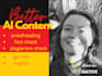 correct your german or english ai generated content