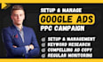 setup and manage a highly effective google adwords PPC campaign