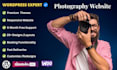 present responsive photography website