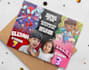 create a sibling invitation or joint party invitation