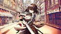 draw anime style a retro  illustration for you