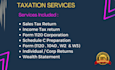 prepare all tax returns and form 1120 1040 and schedule c
