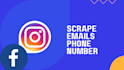 scrape emails and phone number