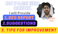 do complete on page SEO audit