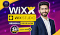 do wix website design and redesign wix studio website, wix studio store with SEO