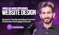 interactive wix studio website design wix studio wix studio website redesign