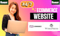create ecommerce website, copy clone website using wordpress