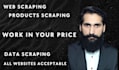 scrape product data from amazon, ebay, shopify and any ecommerce website