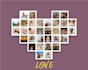 create a stunning photo collage and cinematic slideshow video
