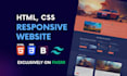 create a responsive website using html, css, bootstrap