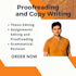 proofread and edit content