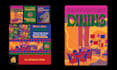 make a modern experimental graphic design poster