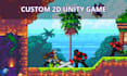 develop a unity 2d mobile and PC game