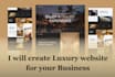design highend modern seo friendly responsive luxury website