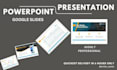 design custom master template with powerpoint, google slide