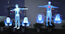 create 3d animations advertising for hologram fan