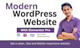 design wordpress website using elementor pro wordpress website redesign