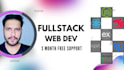 build or rebuild web app development as full stack developer