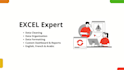 clean, organize, merge, and format your excel and CSV data
