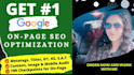 ranking your website in google first with on page SEO
