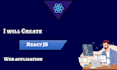 develop website with react js