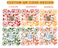 create professional custom qr code 9 patterns any colors
