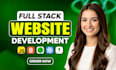 build laravel react nextjs full stack web application