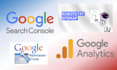 setup google analytics and search console,webmaster tools