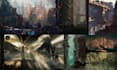 create environment concept art illustrations