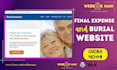 final expense leads burial website burial insurance landing page