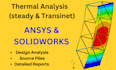do thermal analysis steady, transient, thermal simulations in ansys