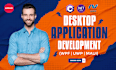 develop a custom application in wpf, uwp, maui, avalonia