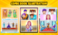 be your comic book artist and do comic book illustration